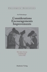 Image for Considerations - Encouragements - Improvements. Die Select Society in Edinburgh 1754-1764