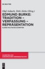 Image for Tradition – Verfassung – Reprasentation : Kleine politische Schriften