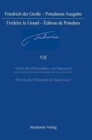 Image for Werke des Philosophen von Sanssouci / Oeuvres du Philosophe de Sans-Souci