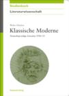 Image for Klassische Moderne: Deutschsprachige Literatur 1918-33