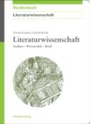 Image for Literaturwissenschaft: Studium - Wissenschaft - Beruf