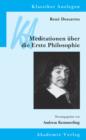 Image for Rene Descartes: Meditationen uber die Erste Philosophie