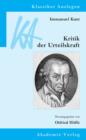 Image for Immanuel Kant: Kritik der Urteilskraft : 33