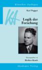 Image for Karl Popper: Logik der Forschung