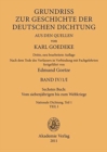 Image for Sechstes Buch: Vom Siebenjahrigen Bis Zum Weltkriege : Nationale Dichtung. Teil 1