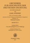 Image for Sechstes Buch: Vom siebenjahrigen bis zum Weltkriege: Nationale Dichtung. Teil 3: Bibliographie der Werke Goethes