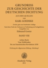 Image for Achtes Buch: Vom Weltfrieden bis zur franzosischen Revolution 1830: Dichtung der allgemeinen Bildung. Abteilung I