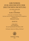 Image for Achtes Buch: Vom Weltfrieden bis zur franzosischen Revolution 1830: Dichtung der allgemeinen Bildung. Abteilung II