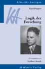 Image for Karl Popper: Logik Der Forschung