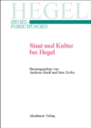 Image for Staat und Kultur bei Hegel