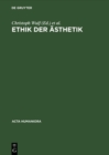 Image for Ethik der Asthetik