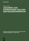 Image for Johannes von Sterngassen und sein Sentenzenkommentar: Teil 2: Texte