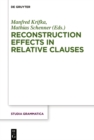 Image for Reconstruction Effects in Relative Clauses