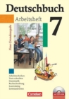 Image for Deutschbuch : Deutschbuch 7 Arbeitsheft mit CD-Rom - neue Grundausgabe