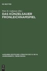 Image for Das Kunzelsauer Fronleichnamspiel