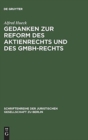 Image for Gedanken zur Reform des Aktienrechts und des GmbH-Rechts