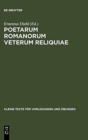 Image for Poetarum Romanorum Veterum Reliquiae
