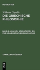 Image for Von Den Sokratikern Bis Zur Hellenistischen Philosophie
