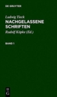Image for Nachgelassene Schriften : Auswahl Und Nachlese