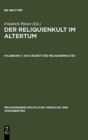 Image for Der Reliquienkult Im Altertum