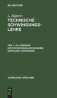 Image for Allgemeine Schwingungsgleichungen, Einfache Schwinger