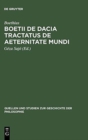 Image for Boetii de Dacia tractatus De aeternitate mundi