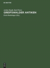 Image for Greifswalder Antiken
