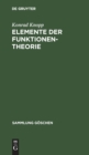 Image for Elemente der Funktionentheorie