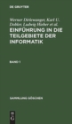 Image for Sammlung Goschen Einfuhrung in die Teilgebiete der Informatik