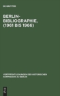 Image for Berlin-Bibliographie, (1961 bis 1966)