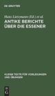Image for Antike Berichte Uber Die Essener