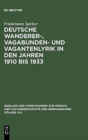Image for Deutsche Wanderer-, Vagabunden- und Vagantenlyrik in den Jahren 1910 bis 1933