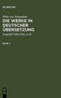 Image for Philo von Alexandria : Die Werke in deutscher Ubersetzung. Band 4