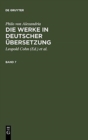 Image for Die Werke in deutscher Ubersetzung. Band 7