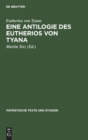 Image for Eine Antilogie Des Eutherios Von Tyana