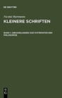 Image for Abhandlungen Zur Systematischen Philosophie