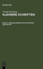 Image for Abhandlungen Zur Philosophie-Geschichte