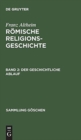 Image for Romische Religionsgeschichte, Bd 2, Der geschichtliche Ablauf