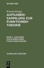 Image for Aufgaben Zur Elementaren Funktionentheorie