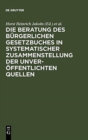 Image for Materialien Zur Entstehungsgeschichte Des Bgb : Einfuhrung, Biographien, Materialien