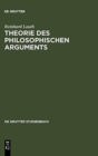 Image for Theorie des philosophischen Arguments