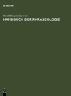 Image for Handbuch Der Phraseologie