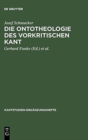 Image for Die Ontotheologie des vorkritischen Kant