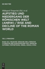 Image for Aufstieg und Niedergang der romischen Welt (ANRW) / Rise and Decline of the Roman World, Band 31/2. Teilband, Sprache und Literatur (Literatur der augusteischen Zeit