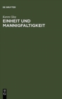 Image for Einheit Und Mannigfaltigkeit