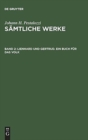 Image for Samtliche Werke, Band 2, Lienhard und Gertrud. Ein Buch fur das Volk