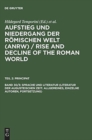 Image for Aufstieg und Niedergang der romischen Welt (ANRW) / Rise and Decline of the Roman World, Band 30/3, Sprache und Literatur (Literatur der augusteischen Zeit