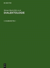 Image for Dialektologie. 2. Halbband