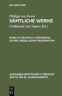 Image for Deutsch-lateinische Leiter. Gesellschaftsschriften