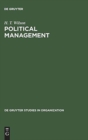 Image for Political Management : Redefining the Public Sphere
